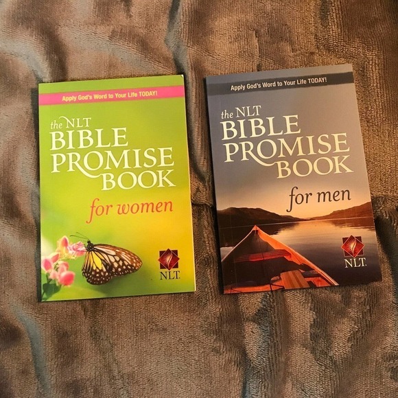 The NLT Bible Promise Booklets for Women/Men by Ronald A. Beers Lot Of 2 - Picture 6 of 6